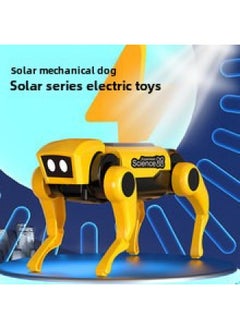 Generic Steam Solar Electric Robot Dog Children's Assembled Toy Boy Educational Robot-Color:Remote Control Mechanical Dog  - Image 4