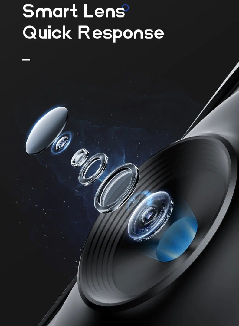 AROAQ Auto Face Tracking Phone Holder, Intelligent AI Mini Selfie Stick, Smart 360 Degree Selfie Stabilizer Phone Holder Gimbal With Adjustable Lens For Smartphone Vlog Live Streaming, (Pink) - Image 2