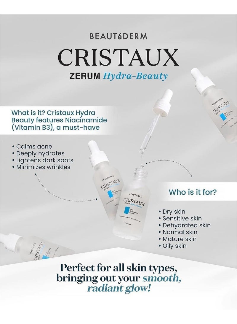 بوتيديرم مصل تفتيح البشرة هايدرا بيوتي من بيوتيديرم كريستوكس زيروم 30 مل - Image 2