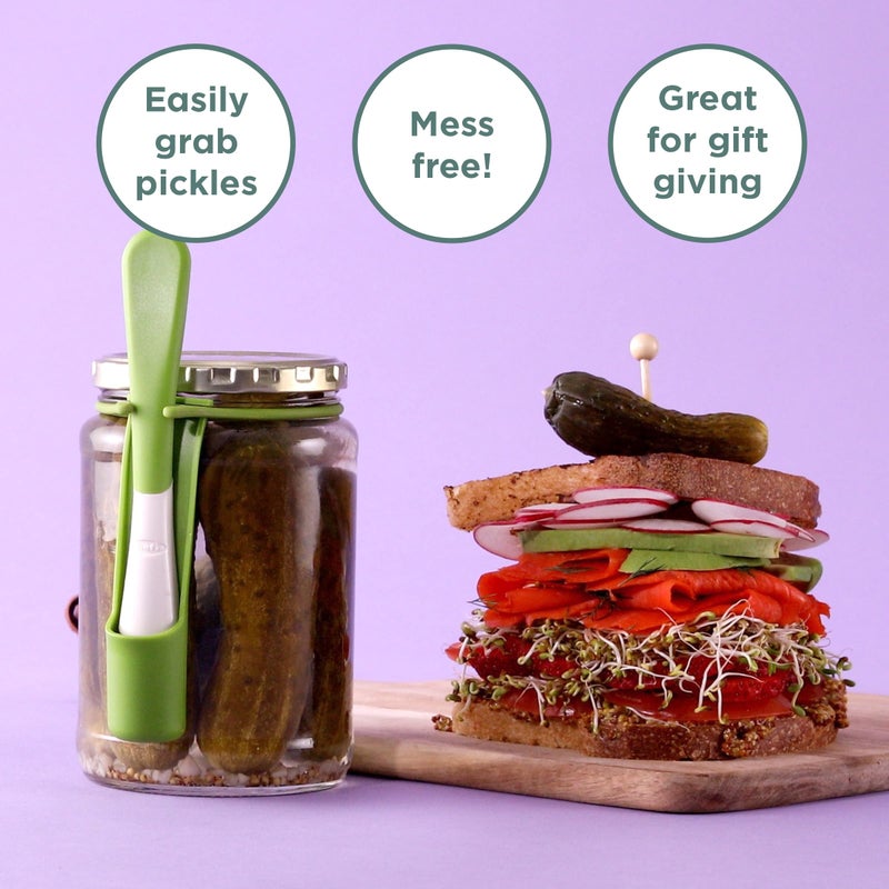 Chef'n FridgeFork Condiment Fork (Arugula and Meringue) Stainless Steel - Image 3