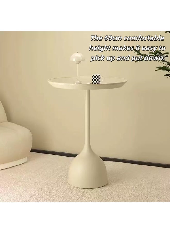 حصريا طاولة جانبية للأريكة، طاولة قهوة صغيرة بسيطة، طاولة مستديرة بجانب السرير، طاولة قهوة، مناسبة لغرفة المعيشة، غرفة النوم، المكتب - Image 5