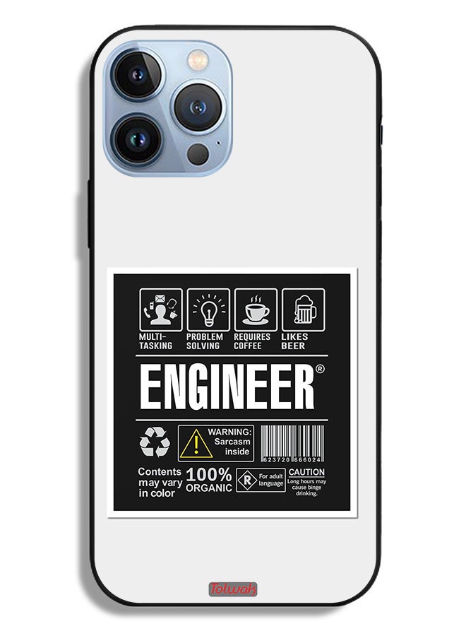 Tolwak Apple iPhone 13 Pro Max Protective Case Engineer Sticker - Image 2