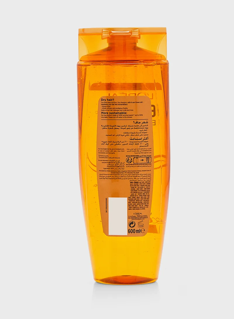 L'OREAL PARIS L'Oreal Paris Elvive Extraordinary Oil Shampoo 600Ml Shampoo 400Ml At 33% Off, Savings 33%