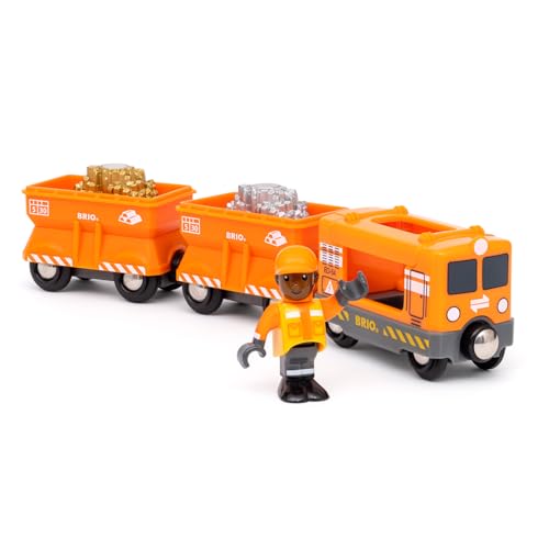 BRIO World  36049 Gold Cargo Train  Toy Train Set for Kids Aged 3 Years Up - Image 5