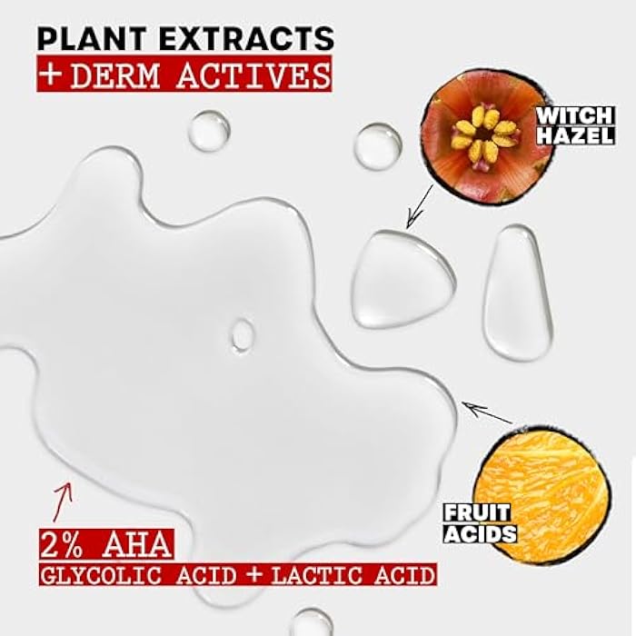 Thayers 2% AHA Exfoliating and Brightening Toner with Glycolic Acid, Lactic Acid and Witch Hazel, Smoothing and Pore Refining Skin Care for All Skin Types, 12 Fl Oz​ - Image 3