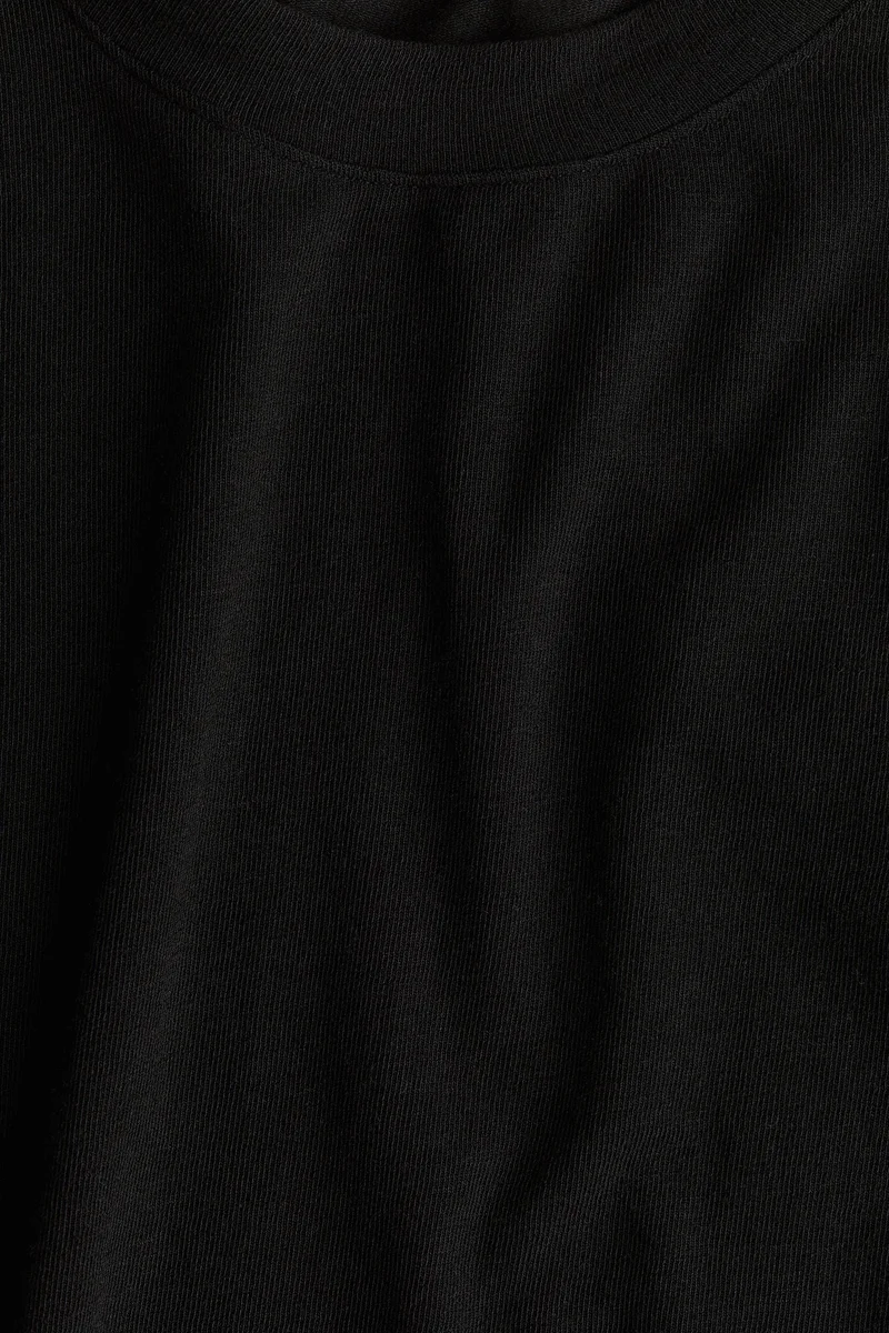 H&M Long-sleeved cashmere-blend top