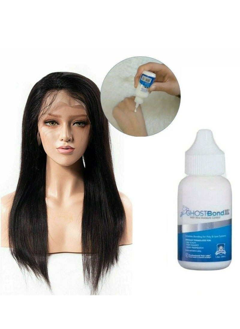 Ghost Bond غراء الشعر الاحترافي Ghost Bond من Hair Labs، لاصق للشعر المستعار، مقاس XL، 1.3 أونصة (38 مل)  - Image 2