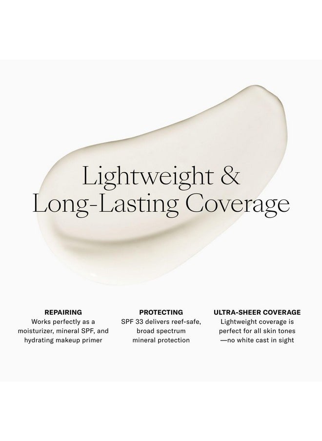 josie maran - Get Even Sun Milk Lightweight Mineral Sunscreen And Facial Moisturizer With Spf 33 Infused With Argan Oil Zinc Oxide & Kakadu Plum Instantly Hydrates + Boosts Radiance (2Oz) - Image 1