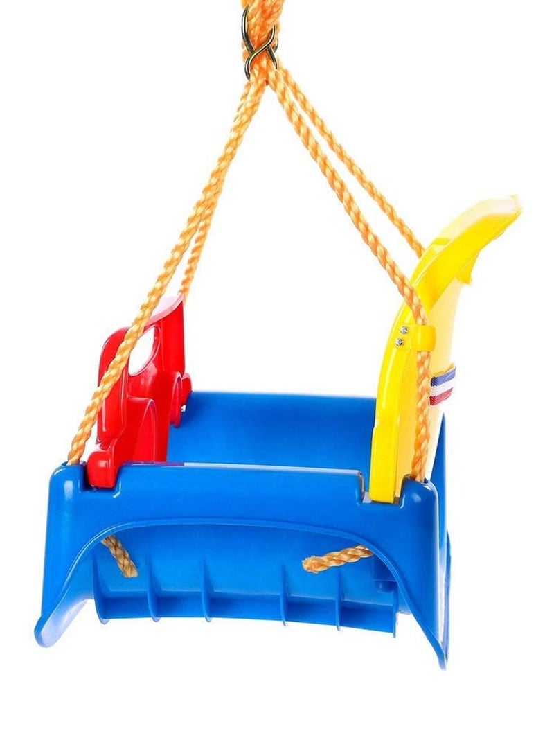 DubaiGallery Kids Swing Plastic Swings Seat Playing Swing Toy High Back Full Bucket Toddler Swing Seat Kids Outdoor Game Accessories for Children Kids Outside Swings - Image 3