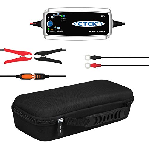 Aproca حافظة سفر صلبة من Aproca تناسب شاحن البطارية CTEK (56-353) Multi US 7002 12V. - Image 5