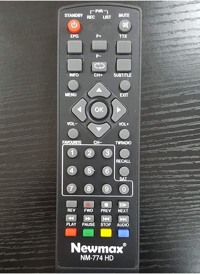 نيوماكس استبدال وحدة التحكم عن بعد للمستقبل NM-774HD  - Image 2