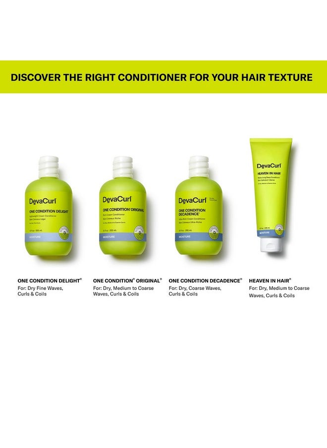 DevaCurl DevaCurl One Condition Original Rich Cream Conditioner, Soft Lemongrass, 32 fl. oz.  - Image 5