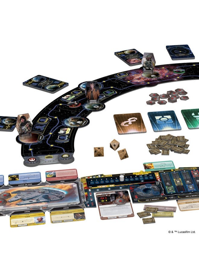 Fantasy Flight Games Star Wars Outer Rim Board Game | Strategy Game | Adventure Game for Adults and Teens | Ages 14 and up | 1-4 Players | Average Playtime 3-4 Hours | Made by Fantasy Flight Games - Image 2