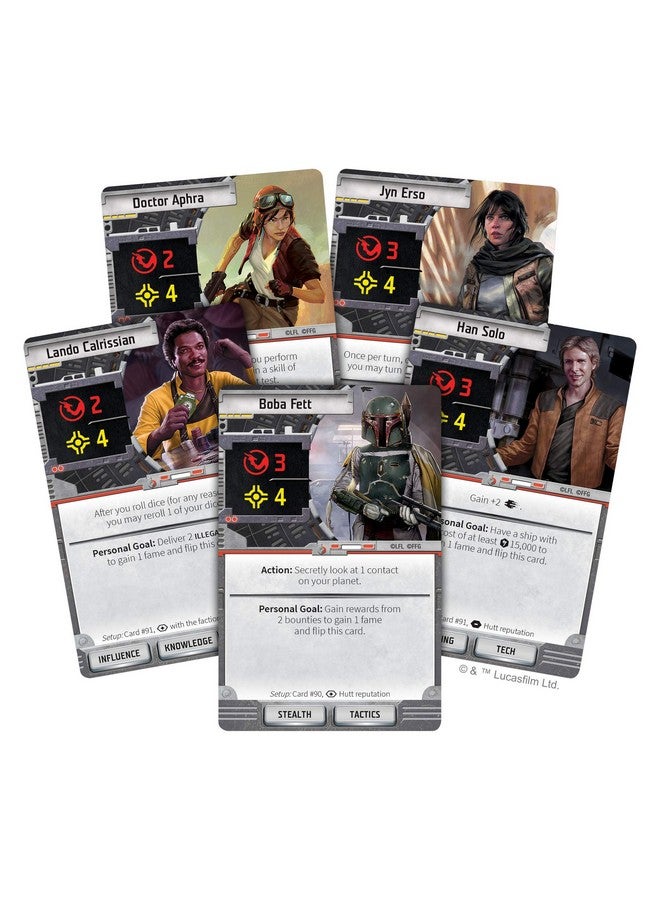 Fantasy Flight Games Star Wars Outer Rim Board Game | Strategy Game | Adventure Game for Adults and Teens | Ages 14 and up | 1-4 Players | Average Playtime 3-4 Hours | Made by Fantasy Flight Games - Image 4