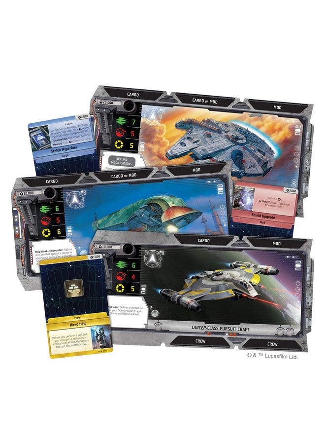Fantasy Flight Games Star Wars Outer Rim Board Game | Strategy Game | Adventure Game for Adults and Teens | Ages 14 and up | 1-4 Players | Average Playtime 3-4 Hours | Made by Fantasy Flight Games - Image 5