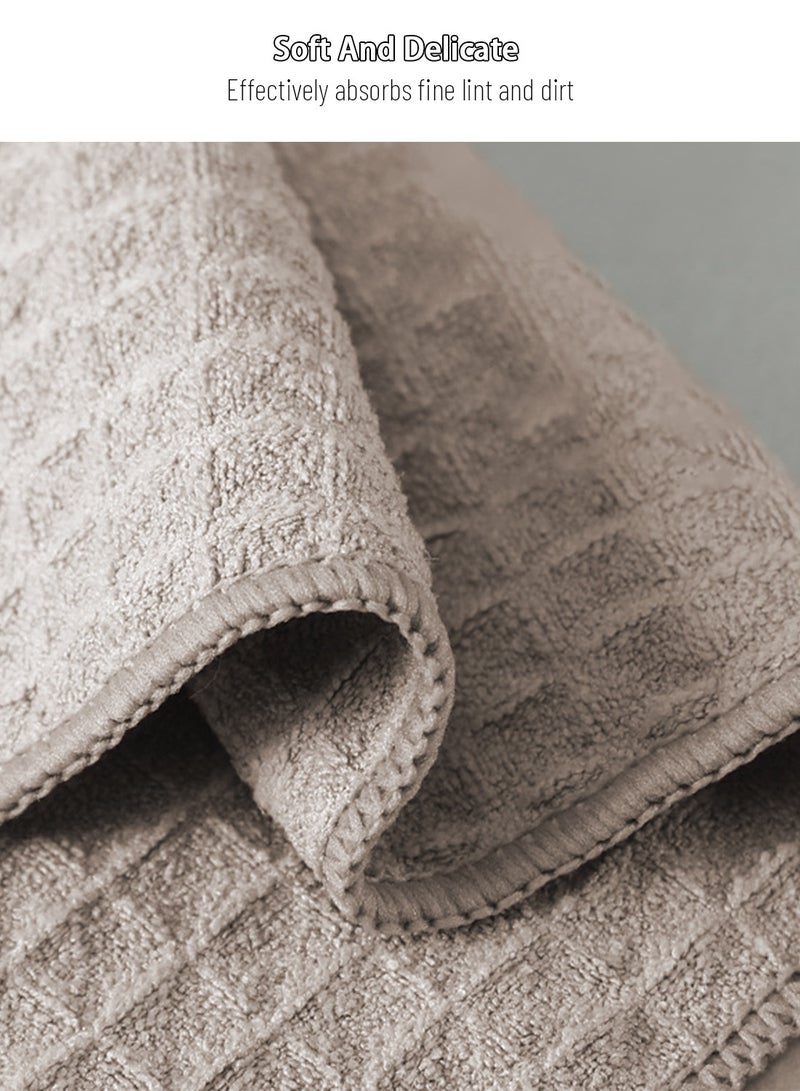 EqiEch Coffee Towel 30*30cm Waffle Texture Cleaning Cloth For Coffee Tools Coffee Tables(Gray) - Image 5
