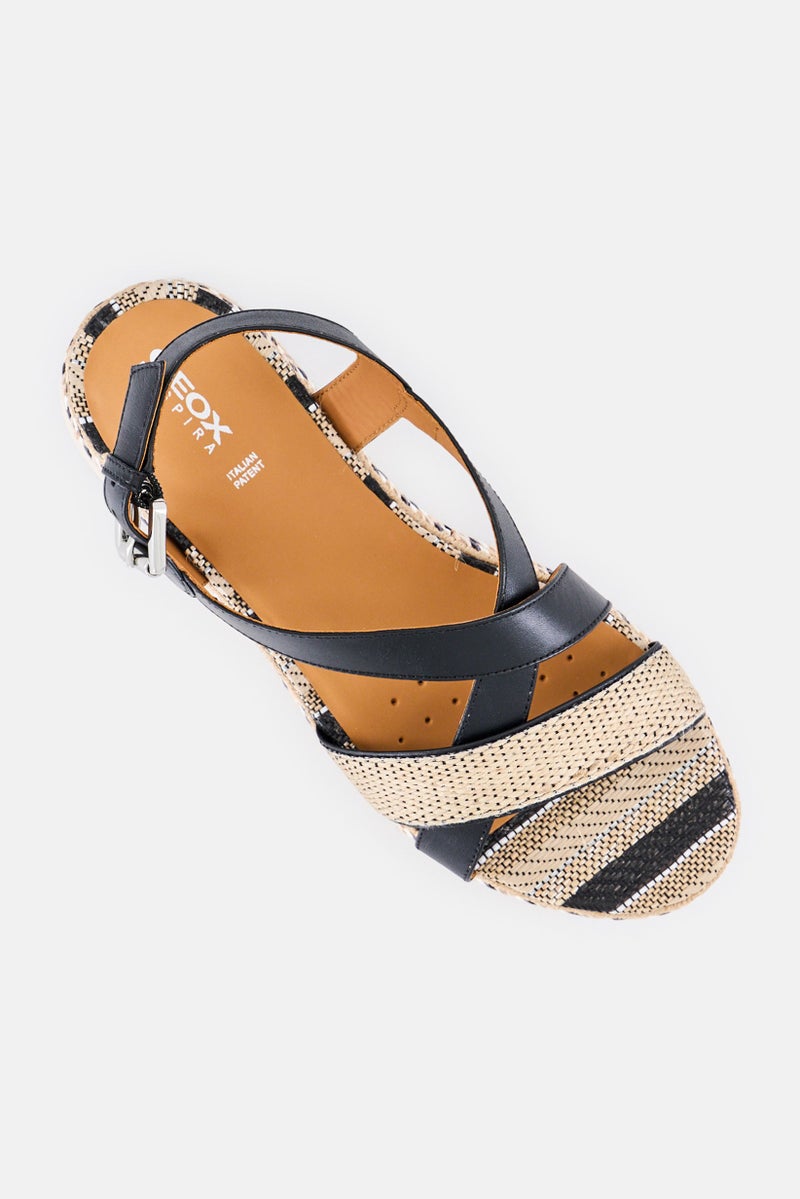 GEOX Women D Eolie D Adjustable Closure Sandals, Multicolor - Image 2