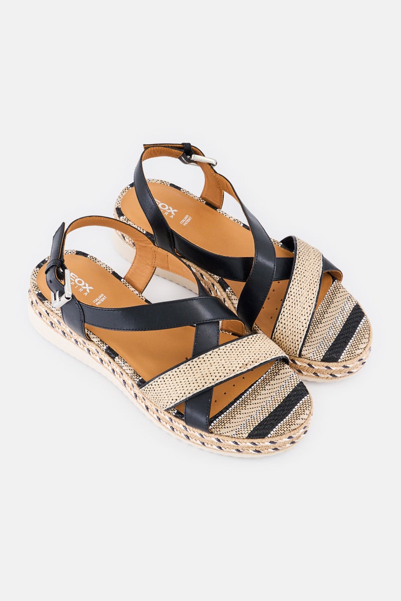 GEOX Women D Eolie D Adjustable Closure Sandals, Multicolor - Image 3