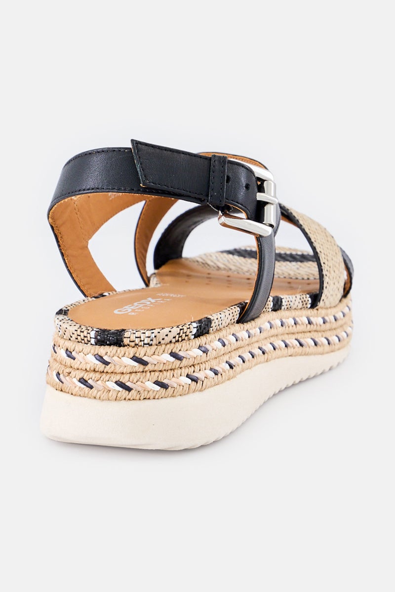 GEOX Women D Eolie D Adjustable Closure Sandals, Multicolor - Image 4