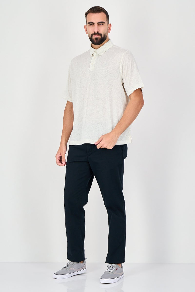 Rainforest Men Regular Fit Short Sleeve Heather Polo Shirt, Heather Grey - Image 4