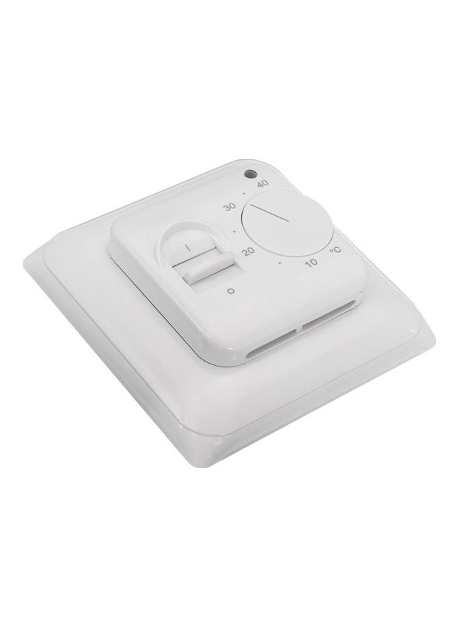 NIBEMINENT Mechanical Floor Heating Thermostat With Sensor White - Image 3