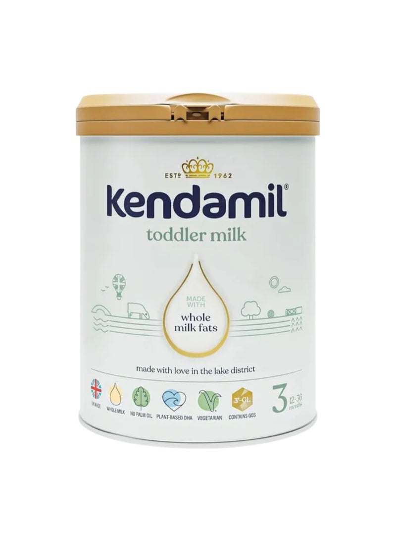 Kendamil Classic Stage 3 Toddler Milk (12–36 Months), 800g - Image 1