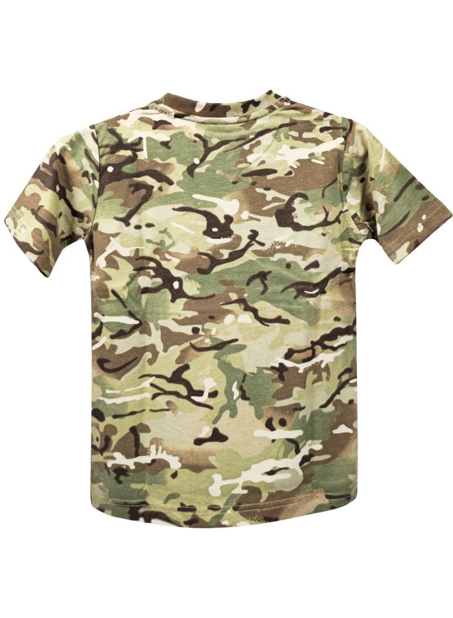 Selecta Now Mens T Shirt Camouflage Green 100% Combed Cotton Comfortable T Shirt Tank Top & Tees  - Image 5