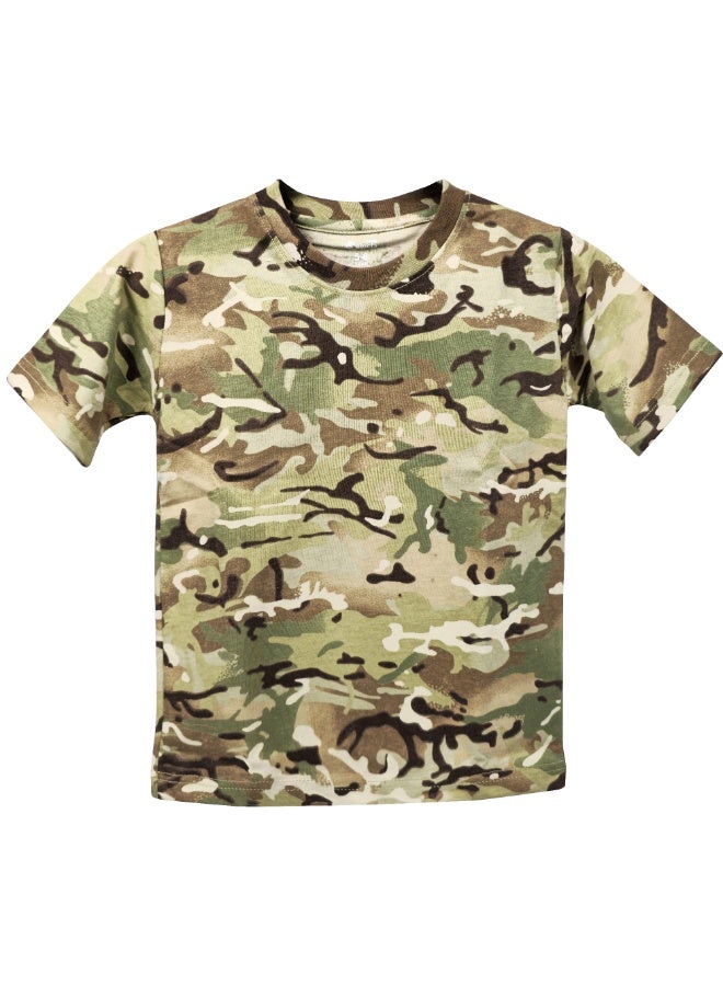 Selecta Now Mens T Shirt Camouflage Green 100% Combed Cotton Comfortable T Shirt Tank Top & Tees  - Image 4
