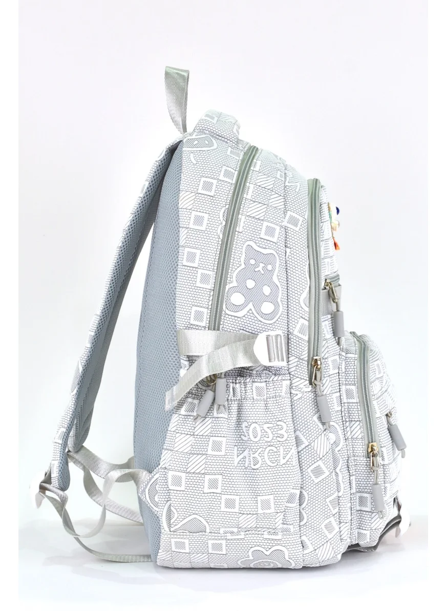 Elatae Girls Primary School Backpack Multi Compartment School Bag 51630