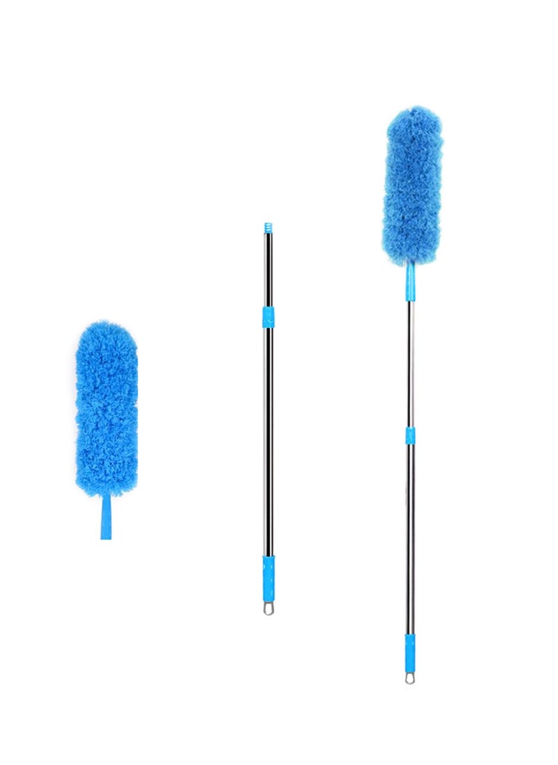 AIWANTO Microfiber Duster with Extension Pole (Random Colour)  - Image 2