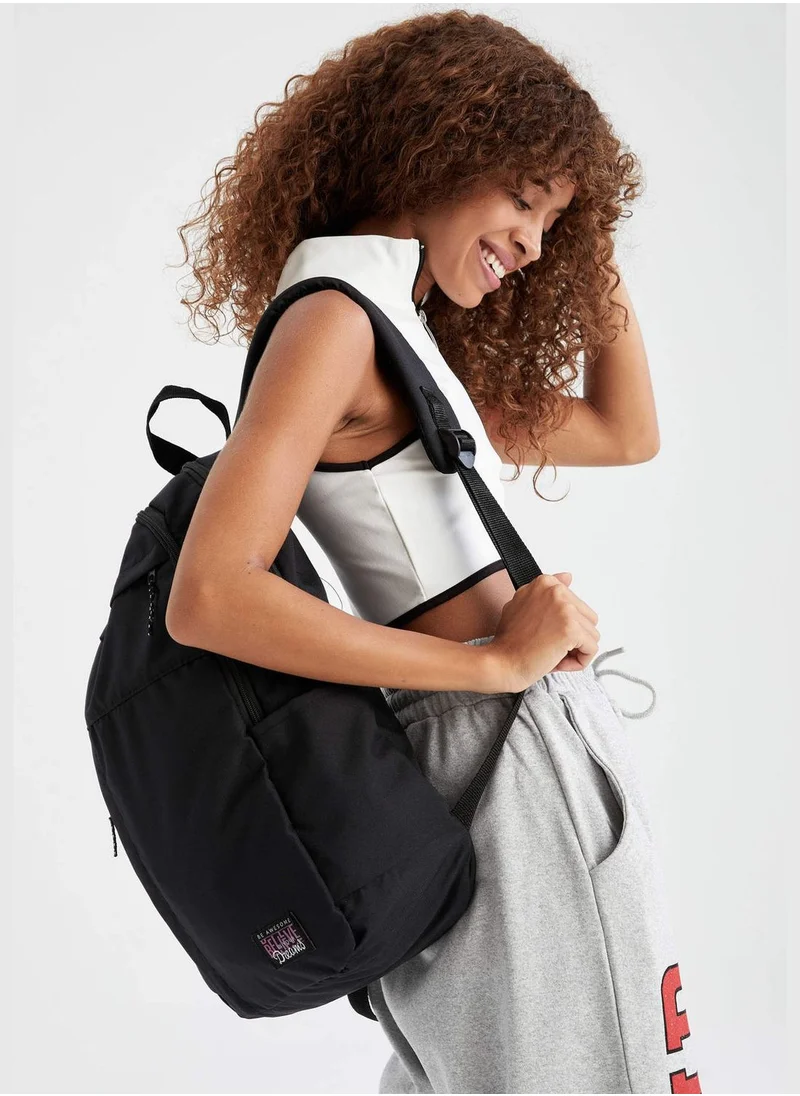 ديفاكتو Basic Printed Backpack