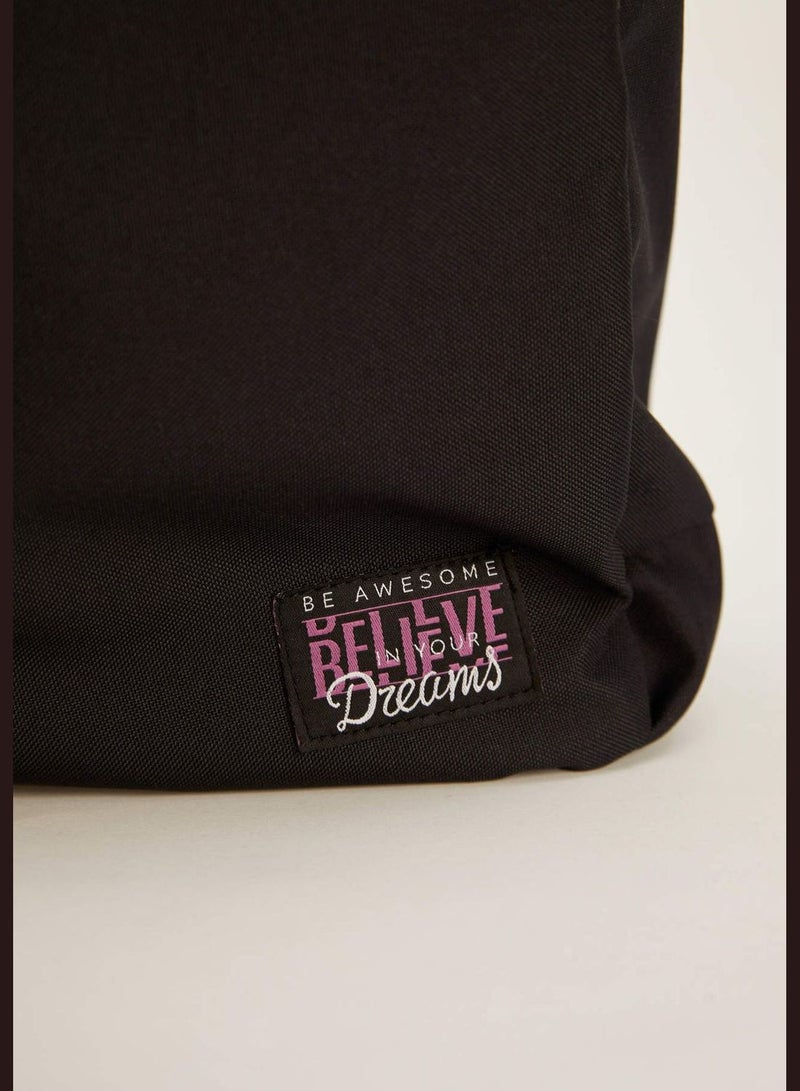 DeFacto Basic Printed Backpack - Image 3