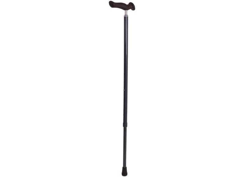 Carex Comfort Walking Cane with an Ergonomic Extra Comfortable Grip, Dark Gray - Image 3