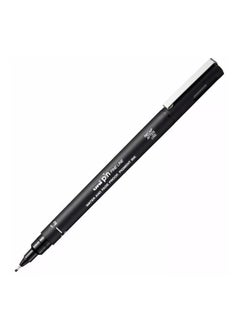 Uniball 1-Piece Unipin Fineliner Pen 1.2mm Tip Black Ink  - Image 1