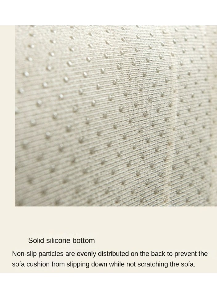YQbest - Irregular Shaped Couch Cover,New Cloud-Shaped Non-Slip Sofa Cushion Light Luxury Soft Chenille Sofa Cover Washable 90 x 180cm - Image 1
