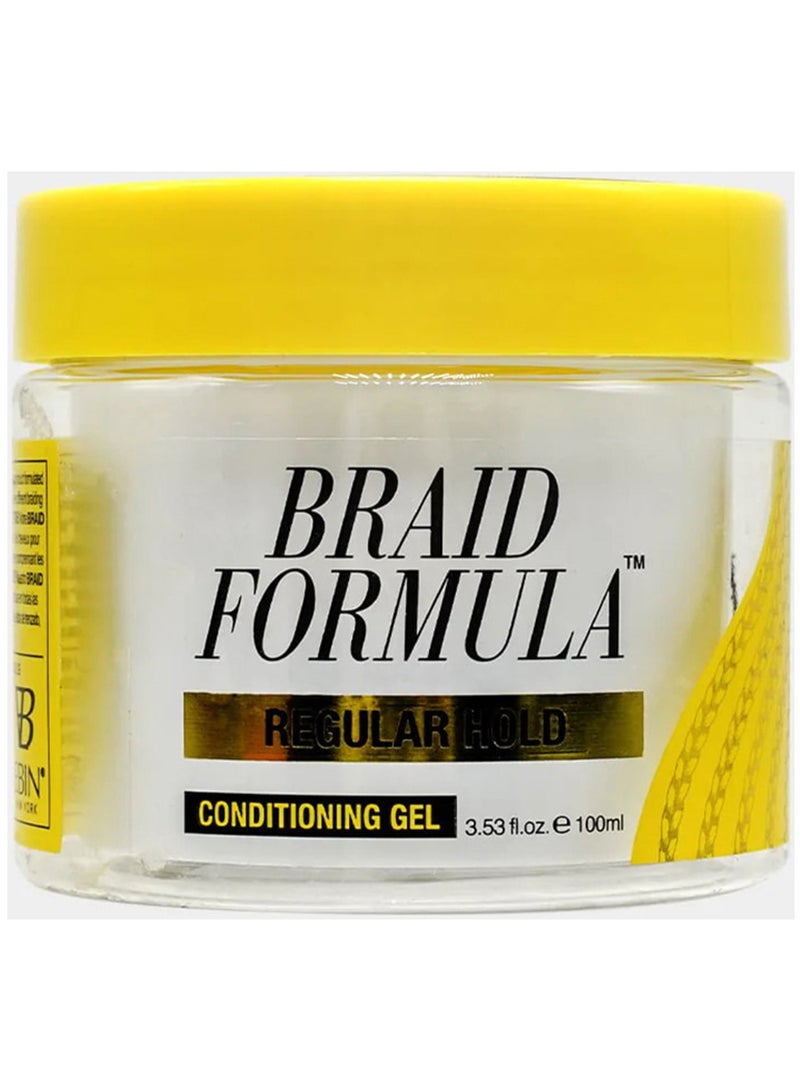 EBIN NEW YORK Braid Formula Lock N Pomade Conditioning Gel Regular Hold 100ml
