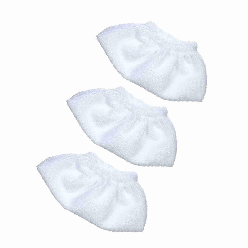 Reusable Steam Cleaner Pads 3 Rag Nozzle Covers Microfiber Towel Sleeve For Home Use - Image 3