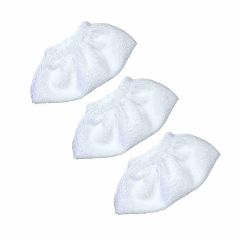 Reusable Steam Cleaner Pads 3 Rag Nozzle Covers Microfiber Towel Sleeve For Home Use - Image 4