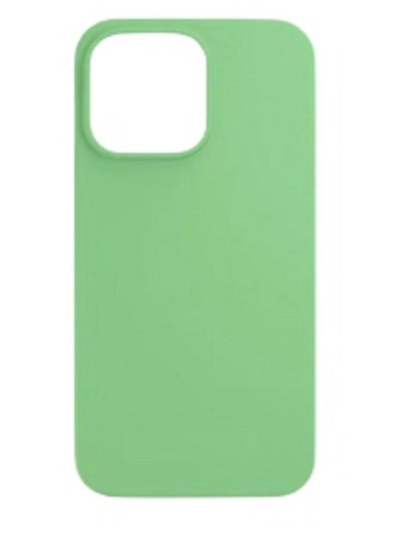 vesus Soft and Flexible Silicone case for iphone 15 plus Green - Image 1