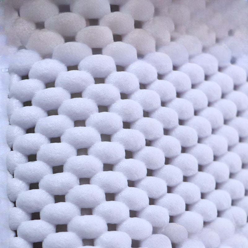 Factory wholesale foam sponge bath pillow with suction cup bathroom pillow hotel swimming pool non-slip small pillow washable headrest(Blue, Long 29 * wide 19cm * 2 large suction cups) - Image 5