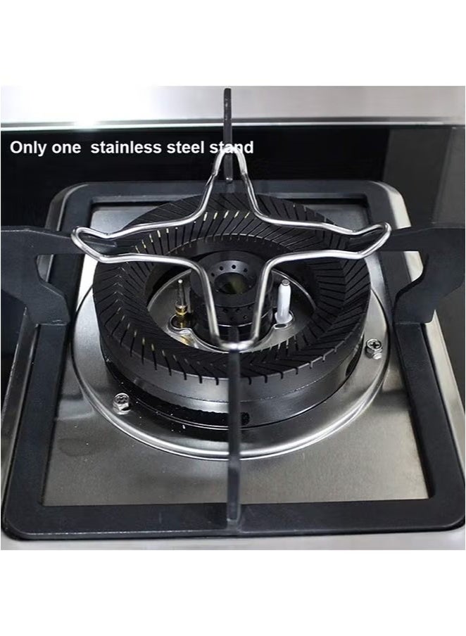 OMEVE 2PCS Stainless Steel Multi-Purpose Stove Base Set - Image 2