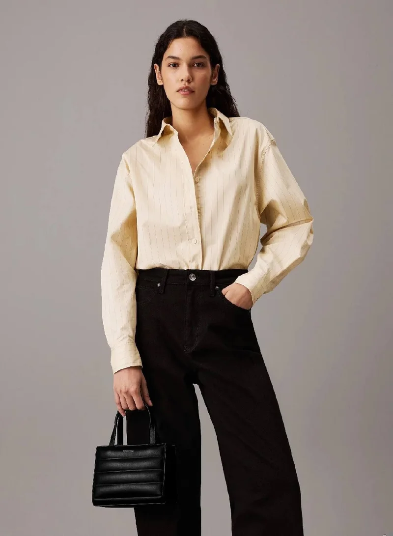 CALVIN KLEIN Ck Black Mini Quilted Tote Bag for Women | Best Price UAE