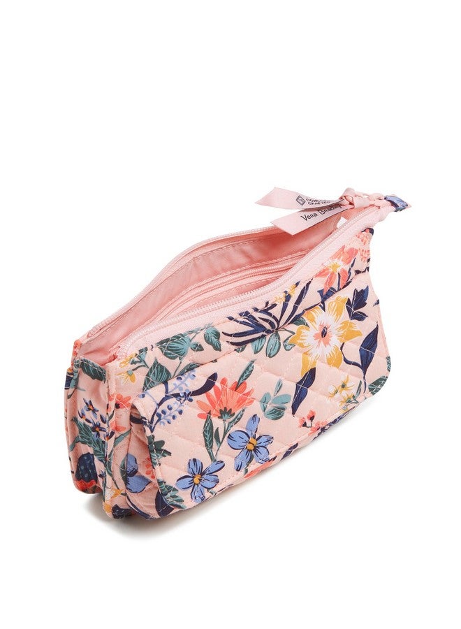 Vera Bradley Cotton Wallet Crossbody Purse With Rfid Protection Paradise Coral - Image 2