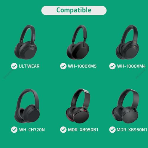 GEEKRIA Audio Cable Compatible with Sony WH-1000XM6/1000XM5/1000XM4, XB920N/XB910N, CH720N, ULT Wear Headphones Cable, 1/8" (3.5mm) to 3.5mm Replacement Stereo Cord (4 ft/1.2 m) - Image 5