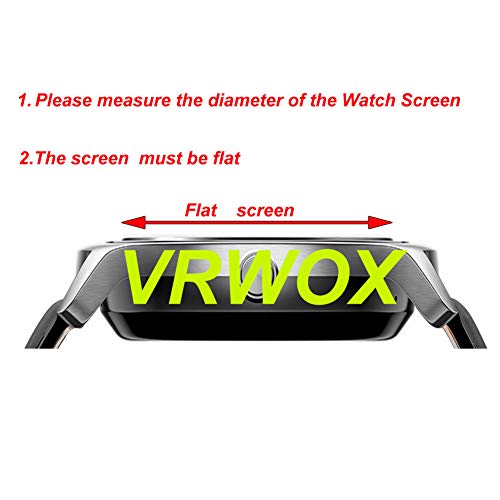 VRWOX [ 3-Pcs] VRWOX Screen protector For Universal Round Watch HD Screen Protector,Anti-Scratch, Anti-Fingerprint, Bubble Free (31MM) - Image 3