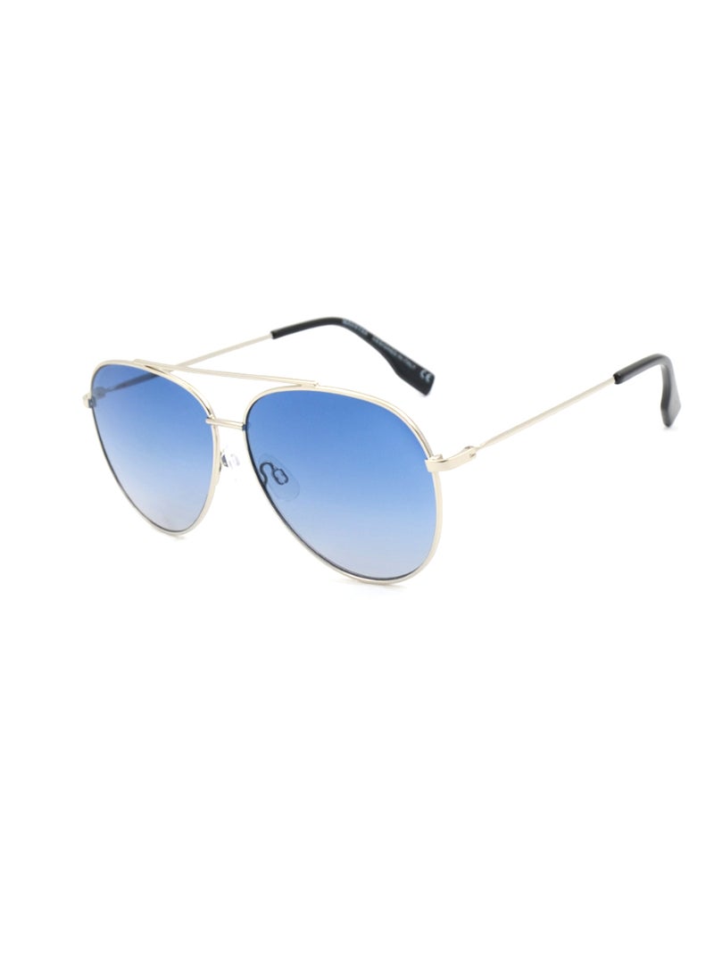 MADEYES Men's UV Protection Sunglasses EE23M199-6 - Silver/Black - Image 1