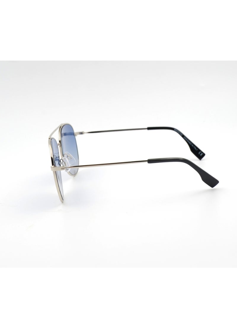 MADEYES Men's UV Protection Sunglasses EE23M199-6 - Silver/Black - Image 3