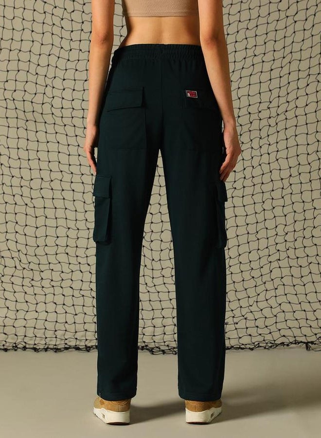 هوبرهولمي بنطلون كارغو بطبعة جرافيك وخصر مطاطي - Image 4