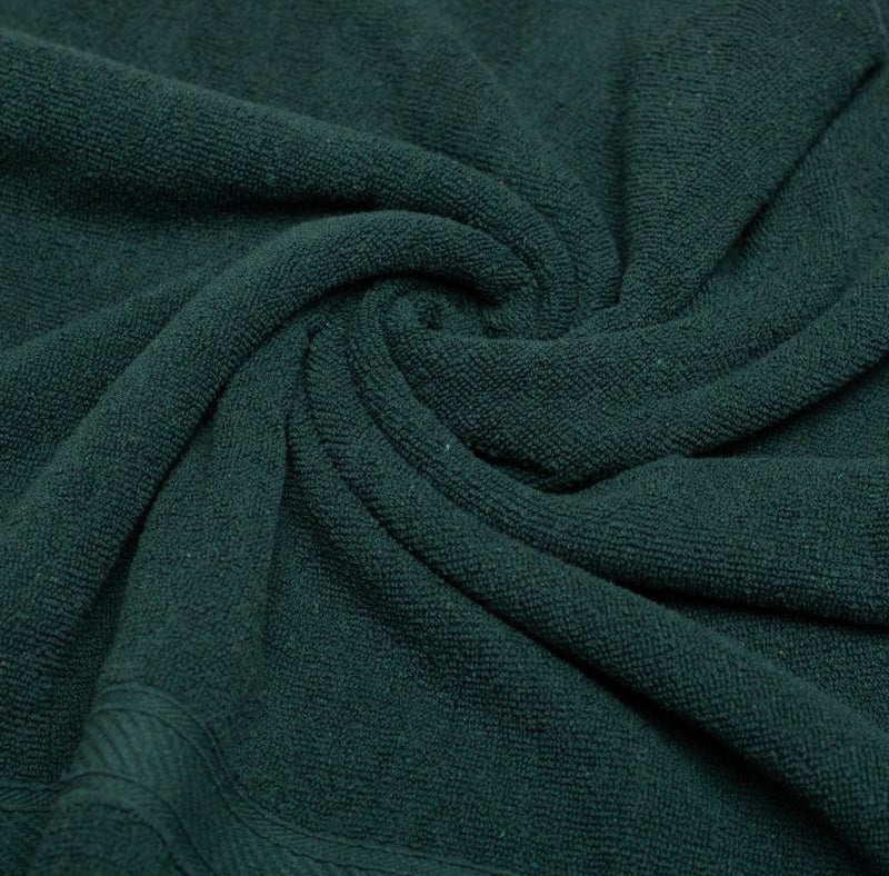 Furnofy 450 GSM Cotton Towels for Bath (70 x 140 cm), Highly Absorbent and Soft Bathroom Towels (Pack of 2 - Olive, Magenta) - Image 4