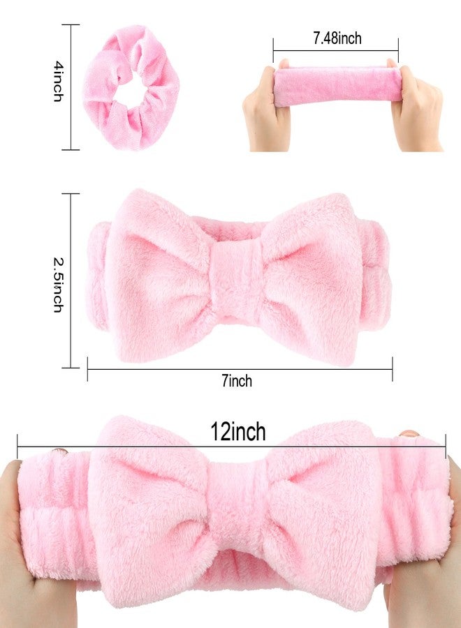 CIEHER 12 Pcs Bachelorette Party Favors - 6 Spa Headbands + 6 Velvet Hair Scrunchies Ties Set, Bachelorette Party Spa Headband for Bride Bridesmaid, Bachelorette Gifts for Bride - Image 3